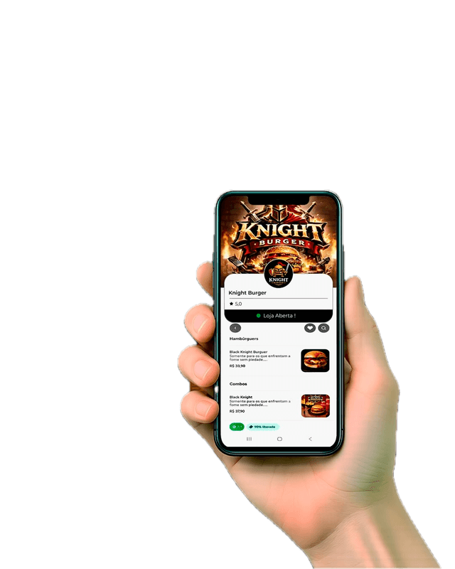 Knight Burger no iFood